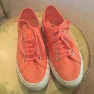 Pink Superga sneakers